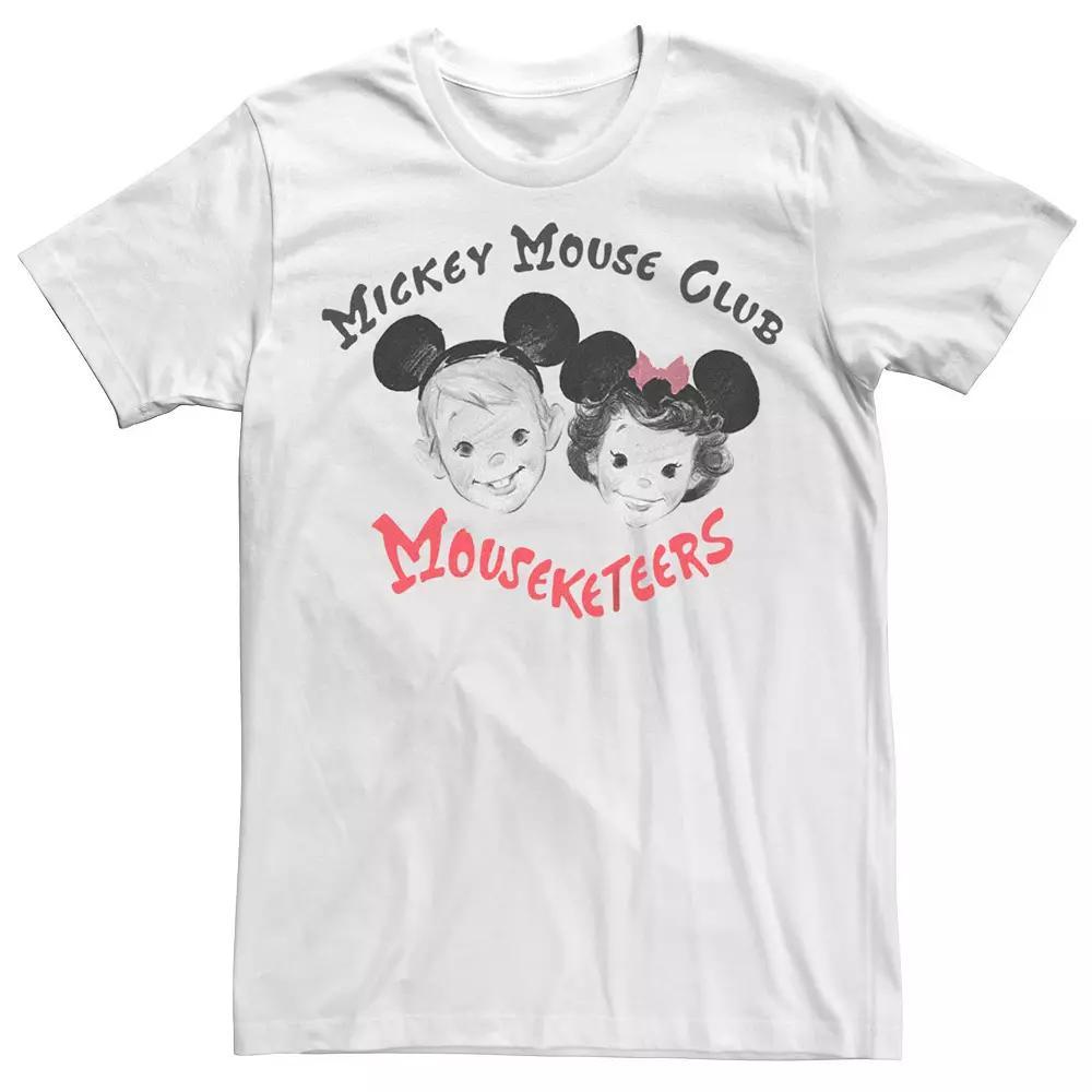 Disney 100 Mouseketeers Club Men's Tee, Size: XXL, White Product Image