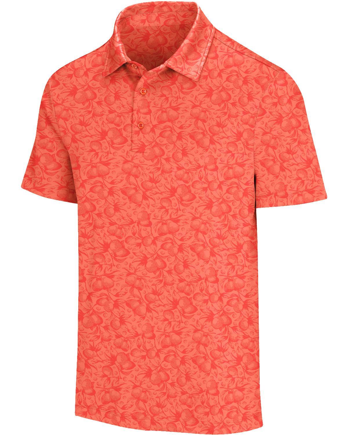 Three Sixty Six Men’s Print Golf Polos Product Image