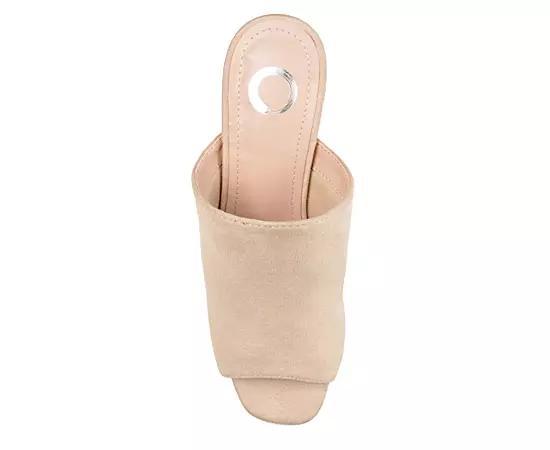 isotoner Gemma Sculpted Microterry Hoodback Womens Slippers Evening Brown Product Image