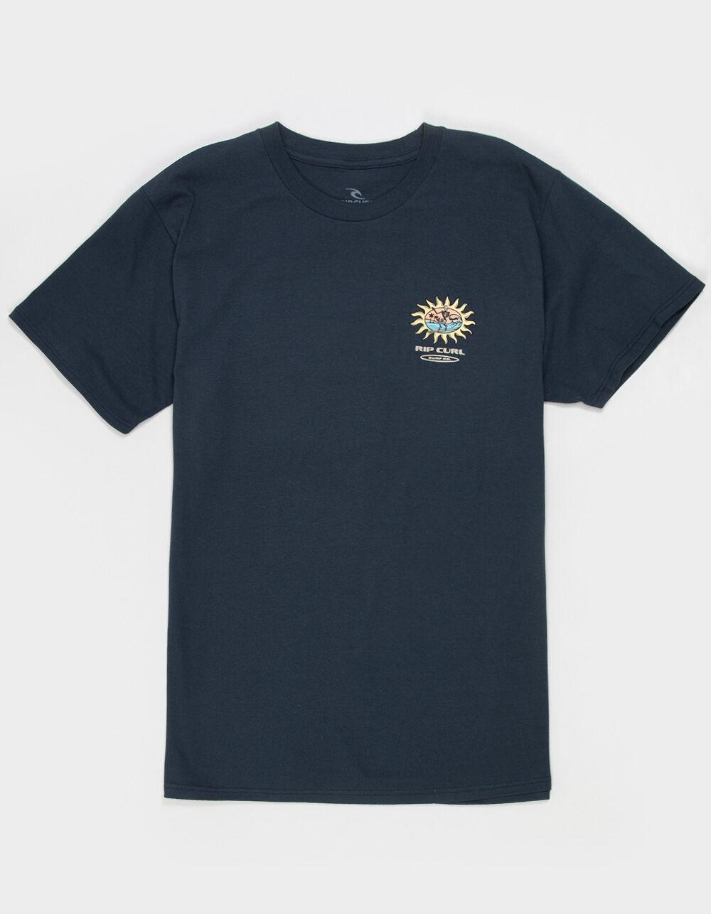 RIP CURL Surfing Skelly Mens Tee - NAVY Product Image