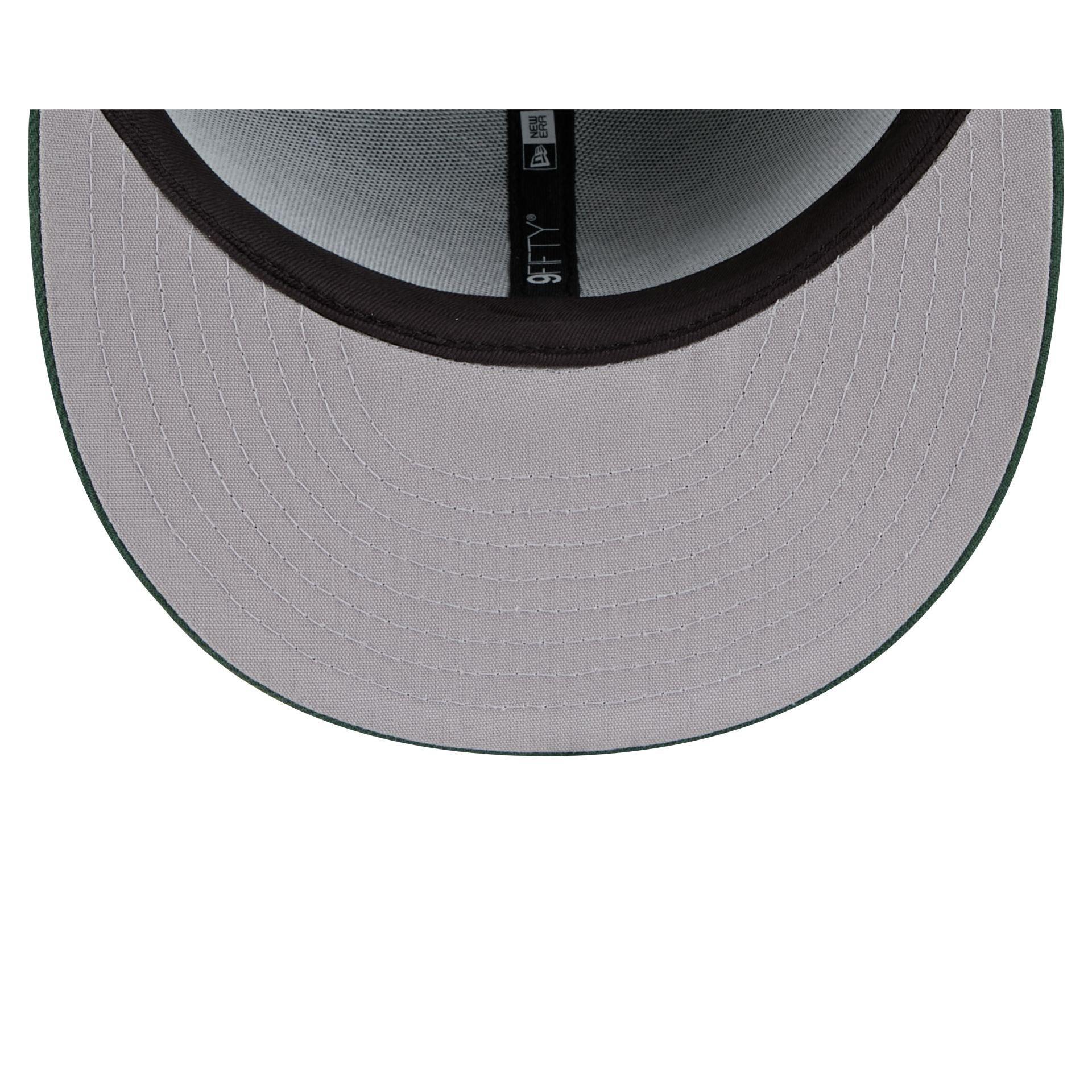 Alpha Industries x Milwaukee Bucks Green 9FIFTY Snapback Hat Male Product Image