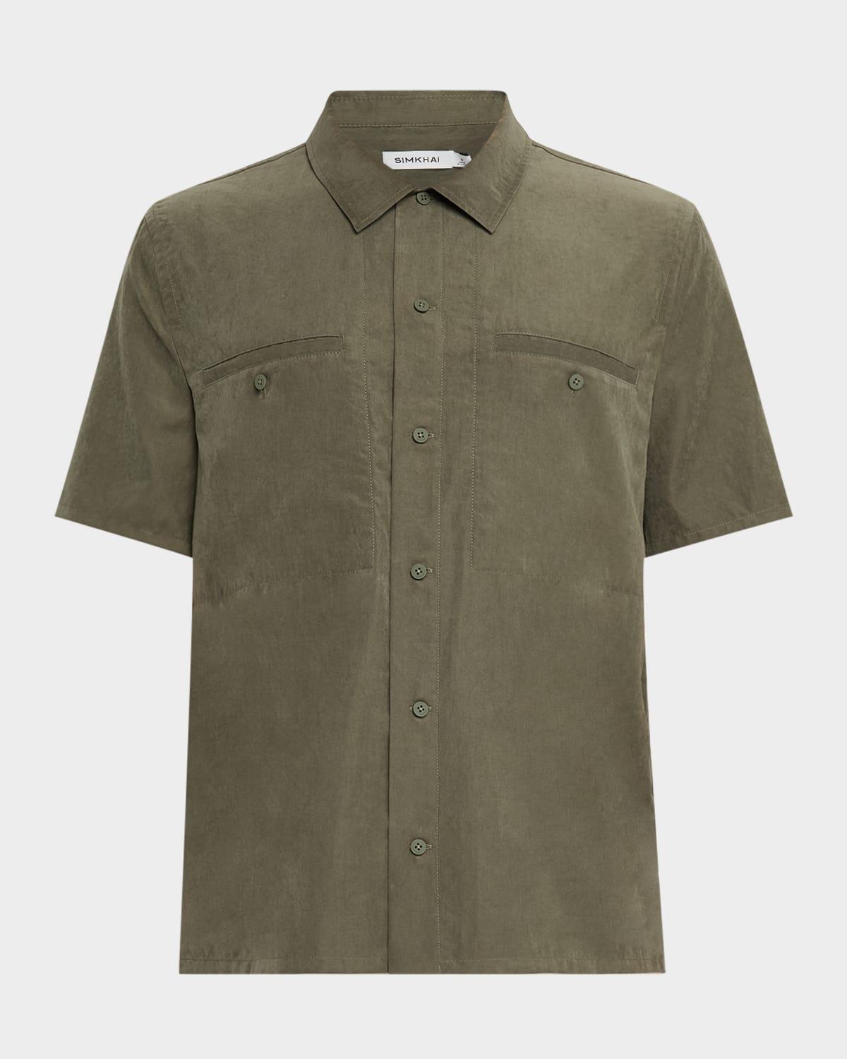 Mens Military Work Shirt Product Image