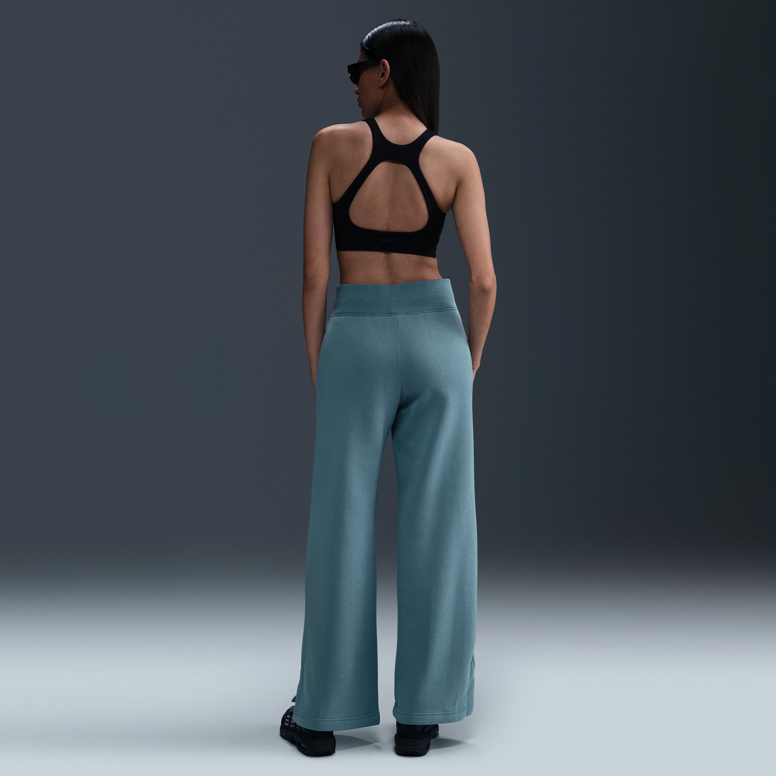 Women's Nike Sportswear Phoenix Fleece High-Waisted Wide-Leg Sweatpants Product Image