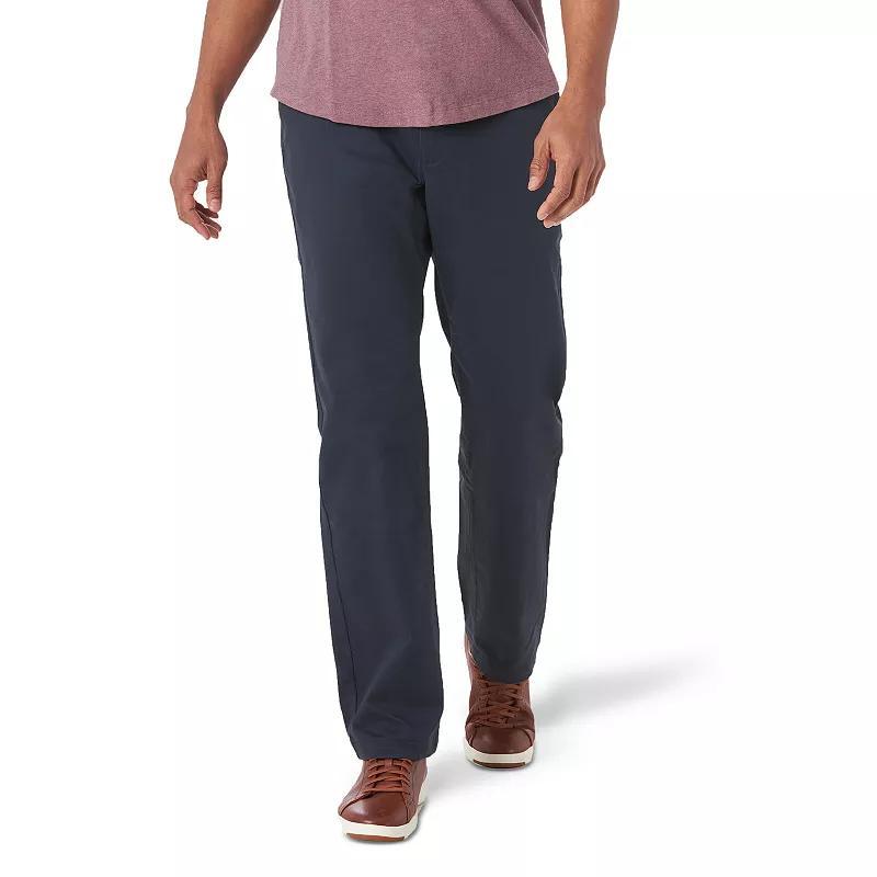 Men's Lee® Extreme Motion MVP Straight Fit Pants, Size: 40X34, Blue Product Image