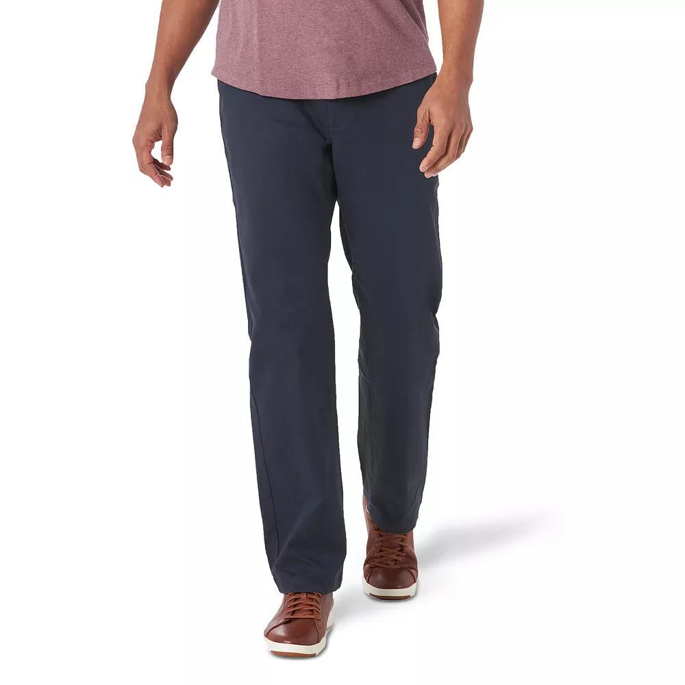 Men's Lee® Extreme Motion MVP Straight Fit Pants, Size: 40X34, Blue Product Image