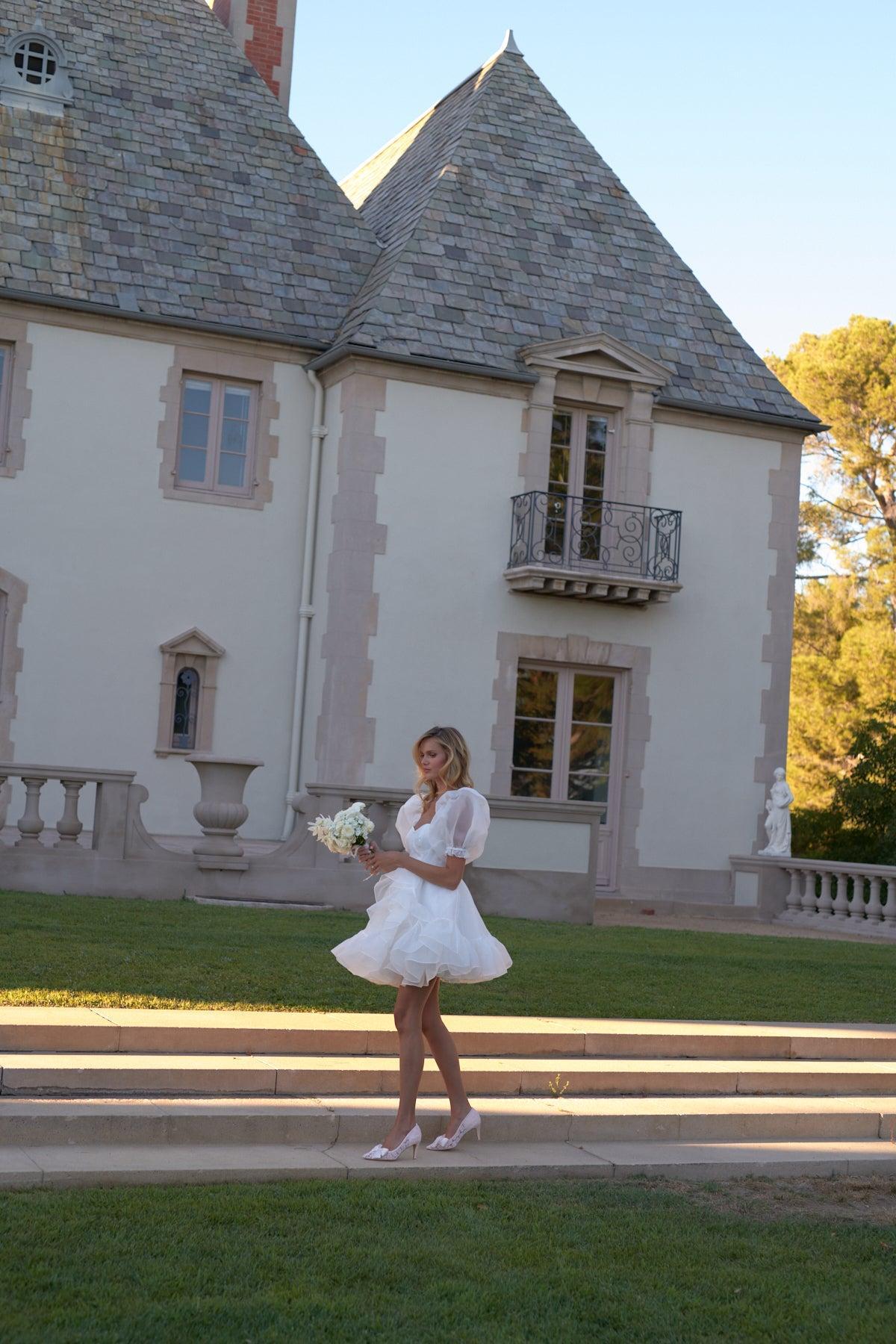 The Ivory Bebe Bloom Dress Product Image