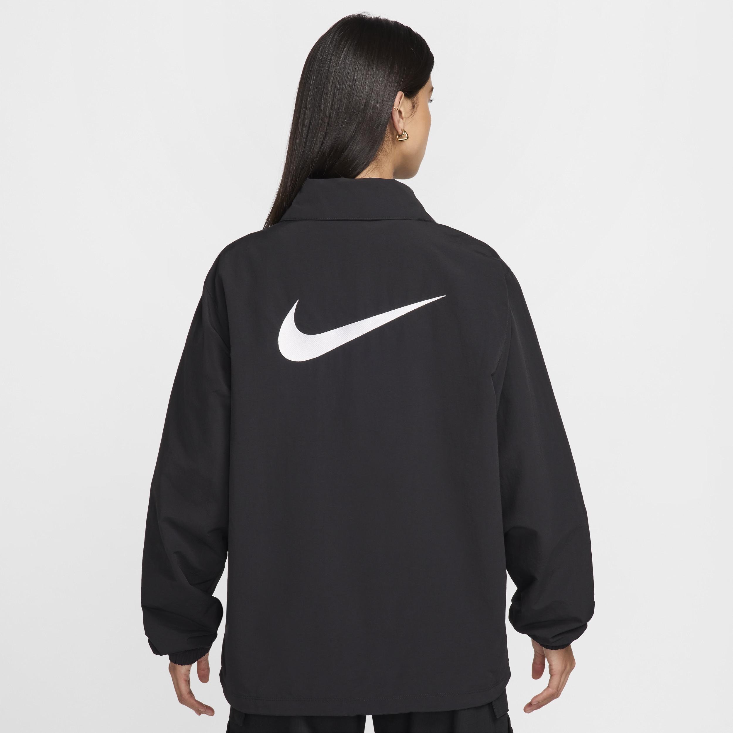 Nike Sportswear Essential Women's Oversized UV Woven Coaches' Jacket Product Image