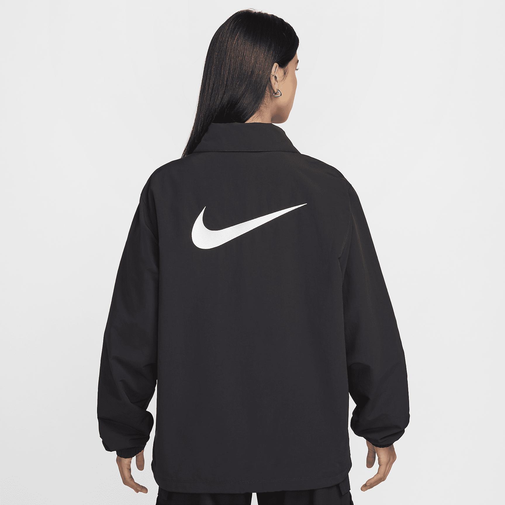 Nike Sportswear Essential Women's Oversized UV Woven Coaches' Jacket Product Image