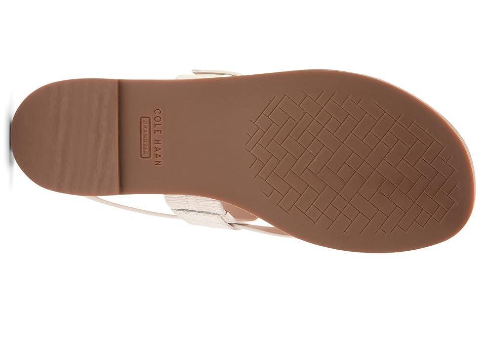 Cole Haan Anica Lux Buckle Sandal (Ivory Leather/Cork) Women's Sandals Product Image