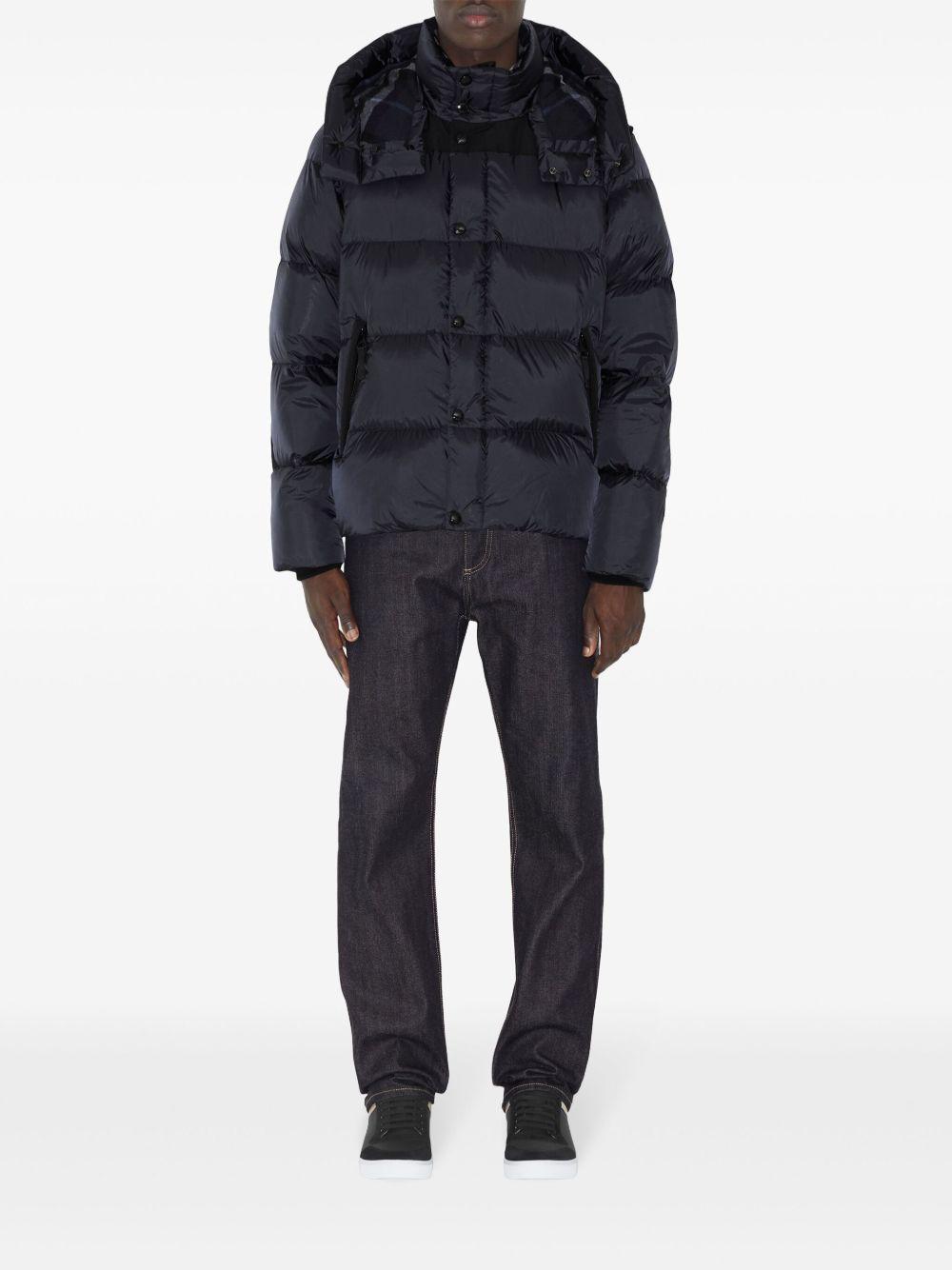 logo-patch padded jacket Product Image