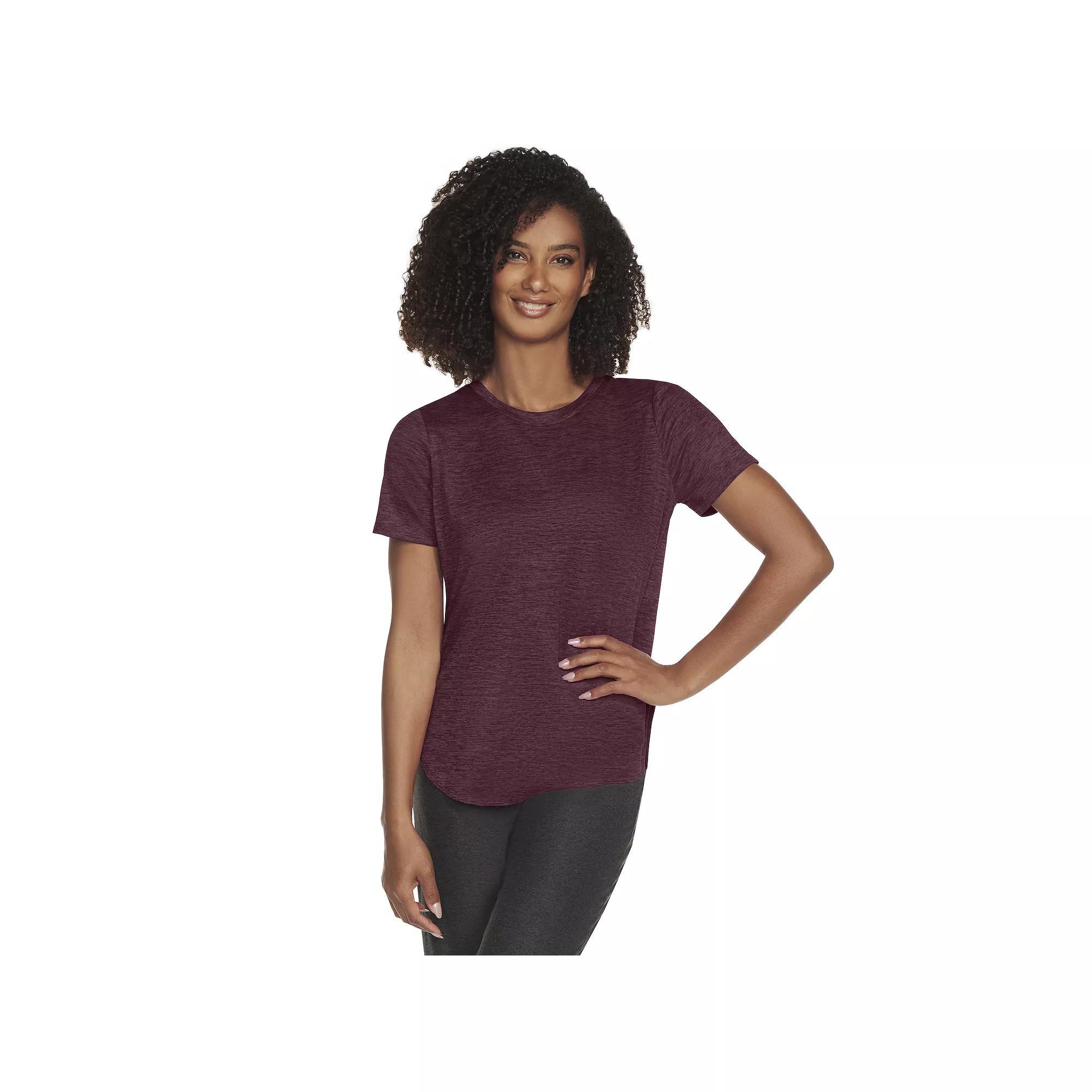 Women's Skechers® Go Dri Swift Tunic Tee, Size: XXL, Bright White Product Image