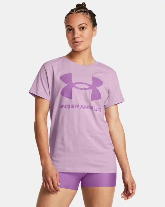 UA Rival Logo Womens Short Sleeve Product Image