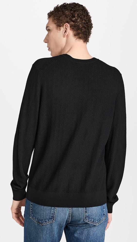 Theory Crew Neck Sweater in Merino Wool | Shopbop Product Image