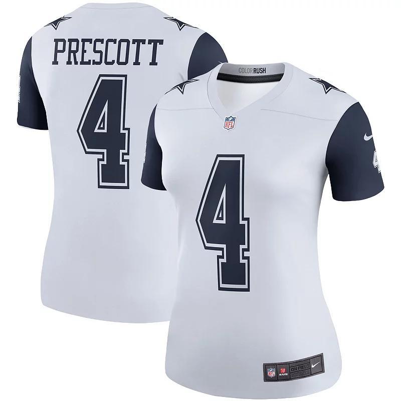 Womens Nike Dak Prescott Dallas Cowboys Color Rush Legend Player Jersey Product Image