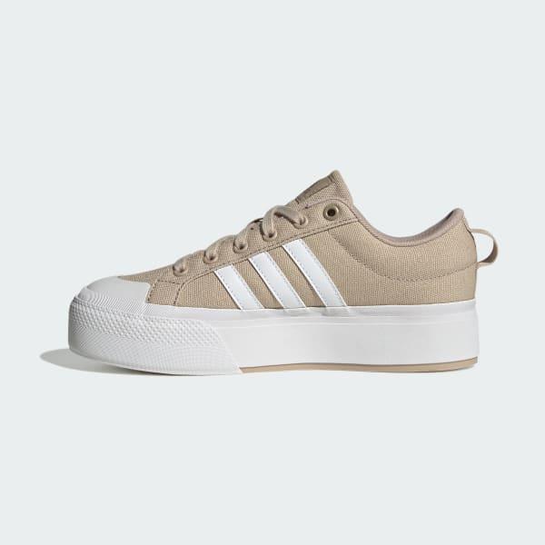 adidas Bravada 2.0 Platform Shoes Linen Green M 10 / W 11 Unisex Product Image