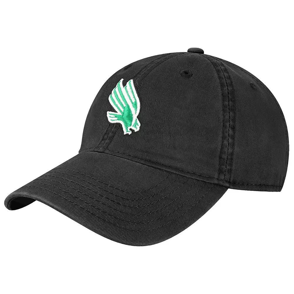 Men's Legacy Athletic Black North Texas Mean Green The Champ Adjustable Hat, Nc2 Black Product Image