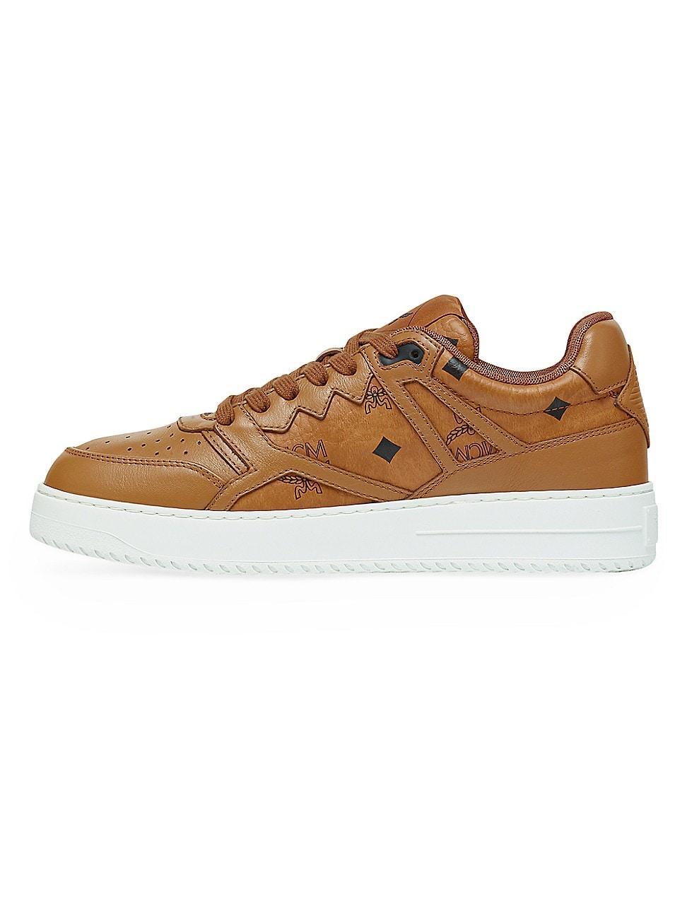 Mcm Womens Neo Terrain Visetos Low Top Sneakers Product Image