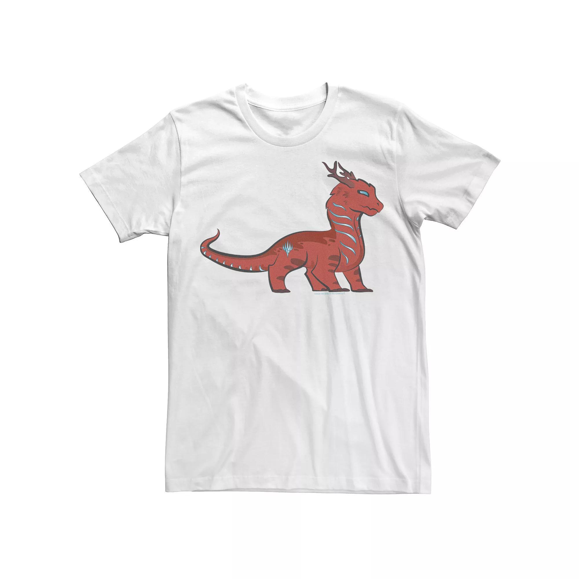 Big & Tall Magic: The Gathering Lore Drakkis Cartoon Tee, Men's, Size: 3XL, White Product Image