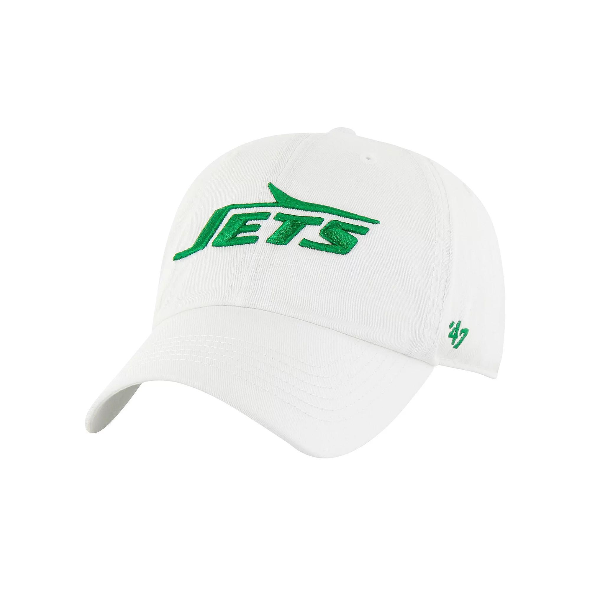 Men's '47 White New York Jets Classic Franchise Legacy Fitted Hat, Size: Small Product Image