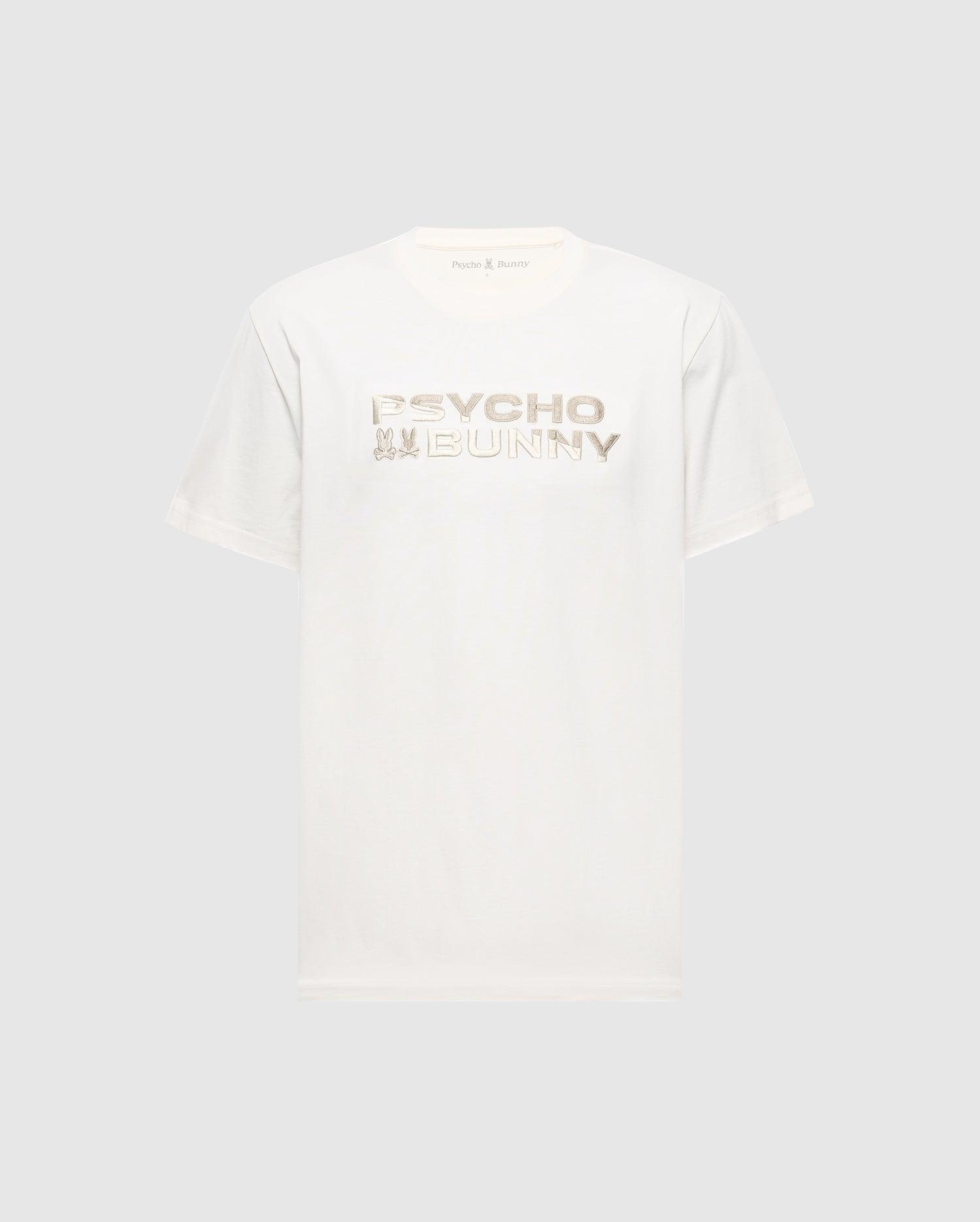 Men's Berni Embroidered Wordmark Graphic Tee 001 BLACK / XXL Product Image