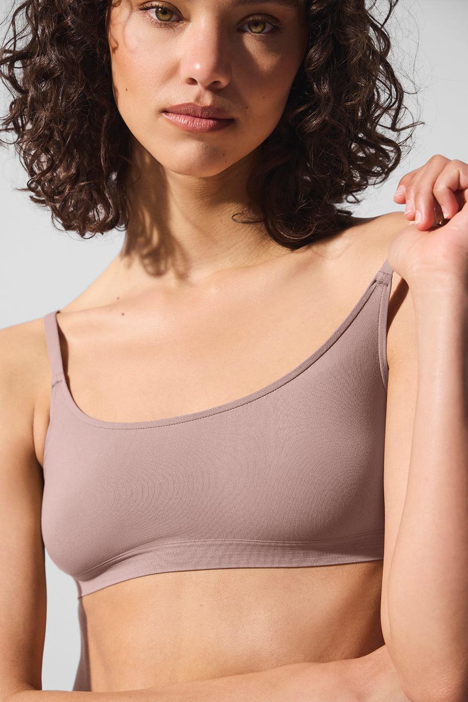 Sheer Glow Bra - Taupe Product Image