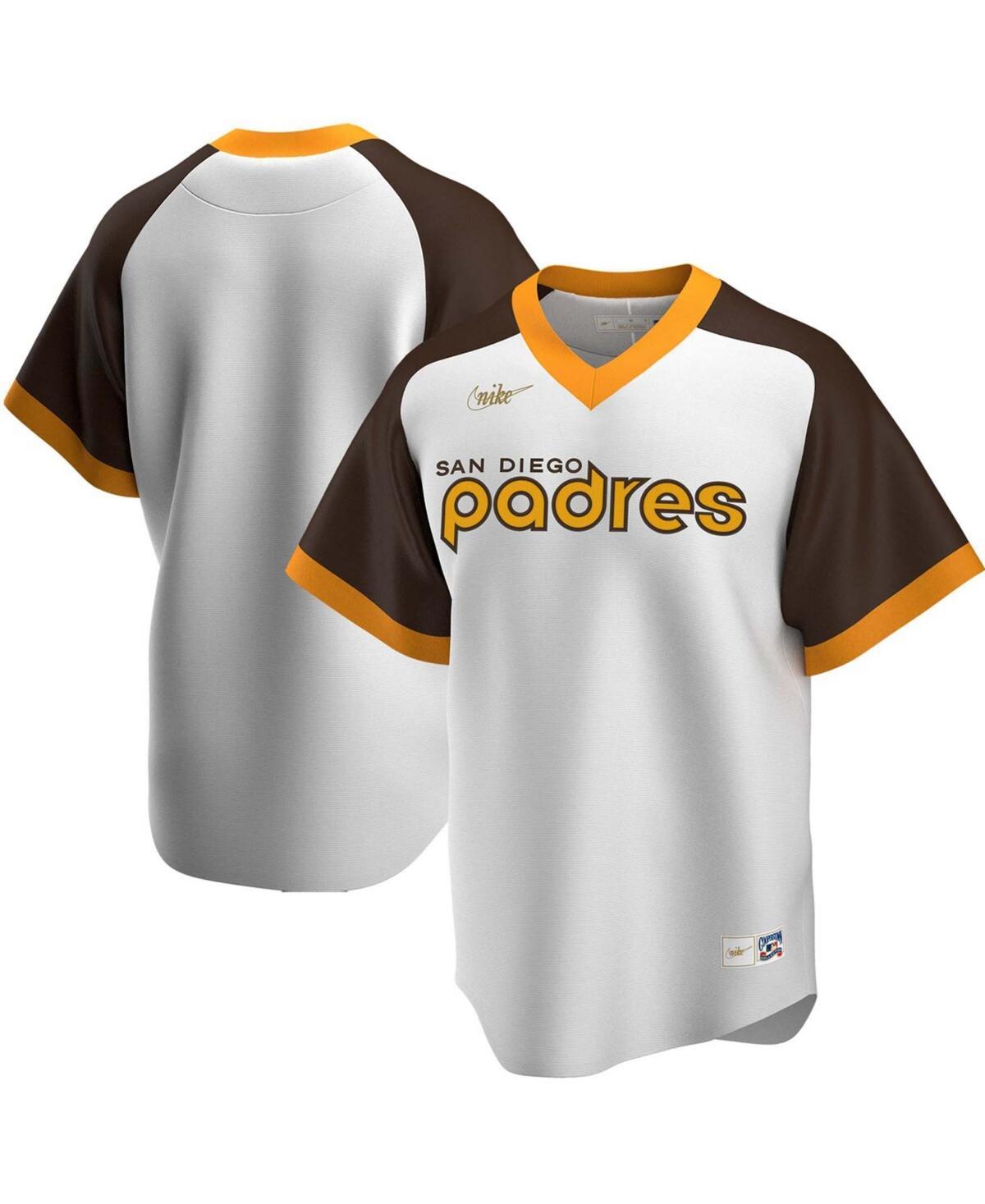 Men's Nike White San Diego Padres Home Cooperstown Collection Team Jersey, Size: 4XL Product Image