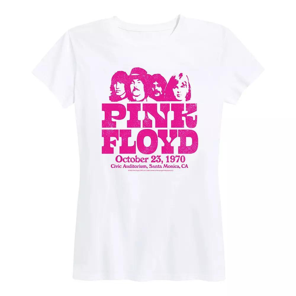 Womens Pink Floyd Santa Monica Civic Graphic Tee, Girls Product Image