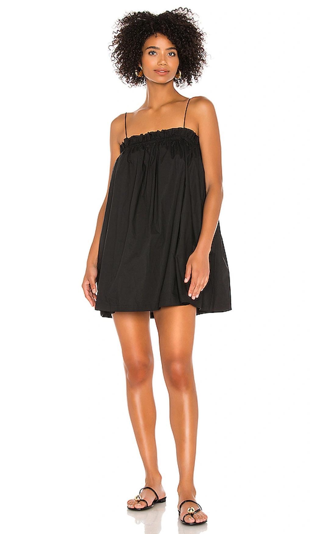 L'ACADEMIE The Arcello Mini Dress In Black Product Image