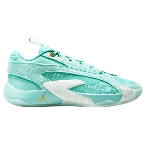 Jordan Boys Michael Jordan Jordan Luka 2 - Boys Grade School Basketball Shoes Bright Mango/Barely Green/Black Product Image