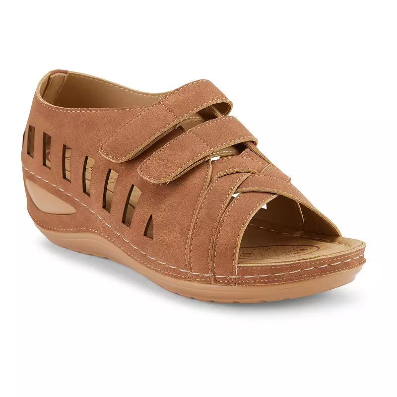 Henry Ferrera Comfort B Women's Sandals, Size: 8, Camel Product Image