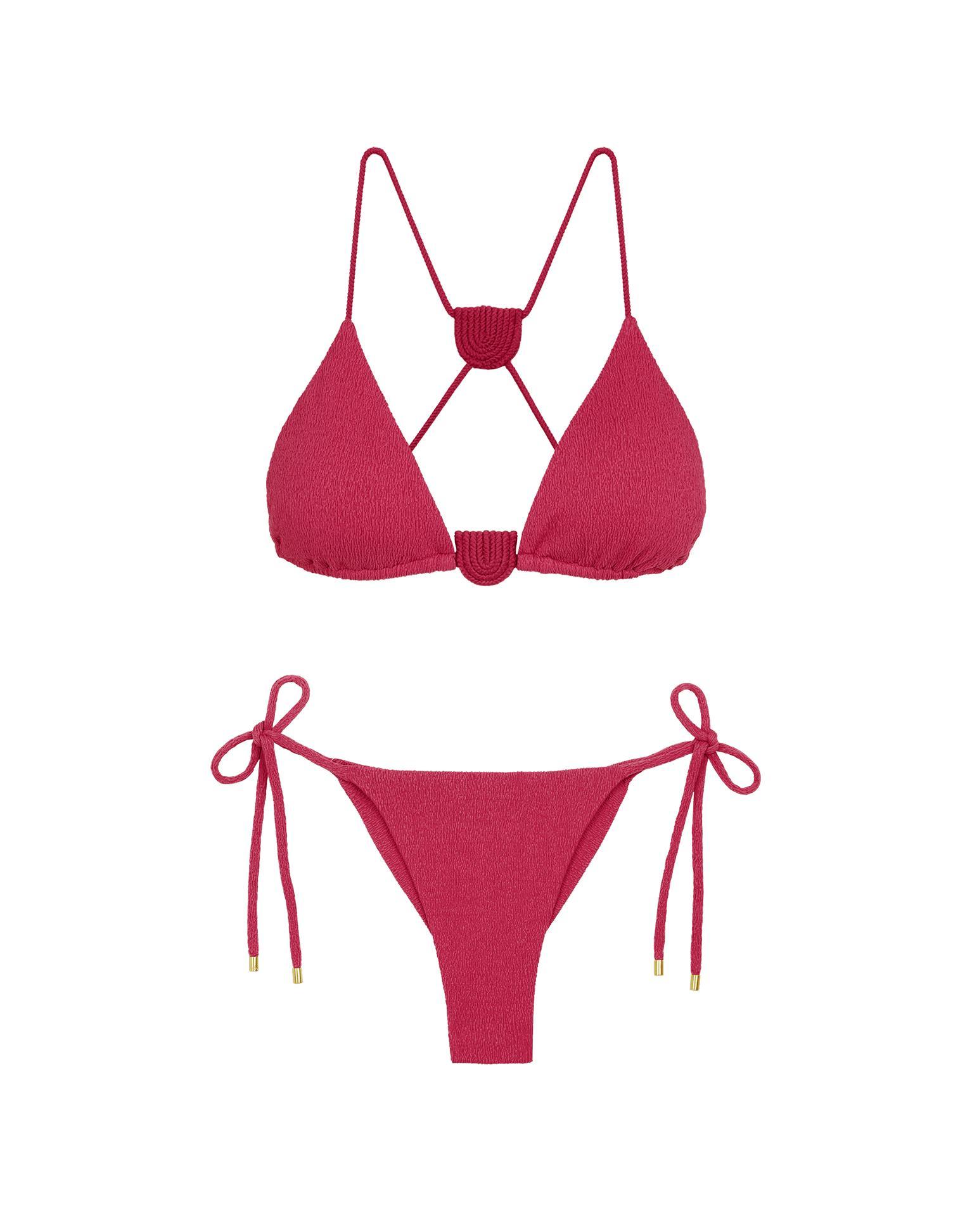 Firenze Yara T Back Tri Top - Glam Product Image