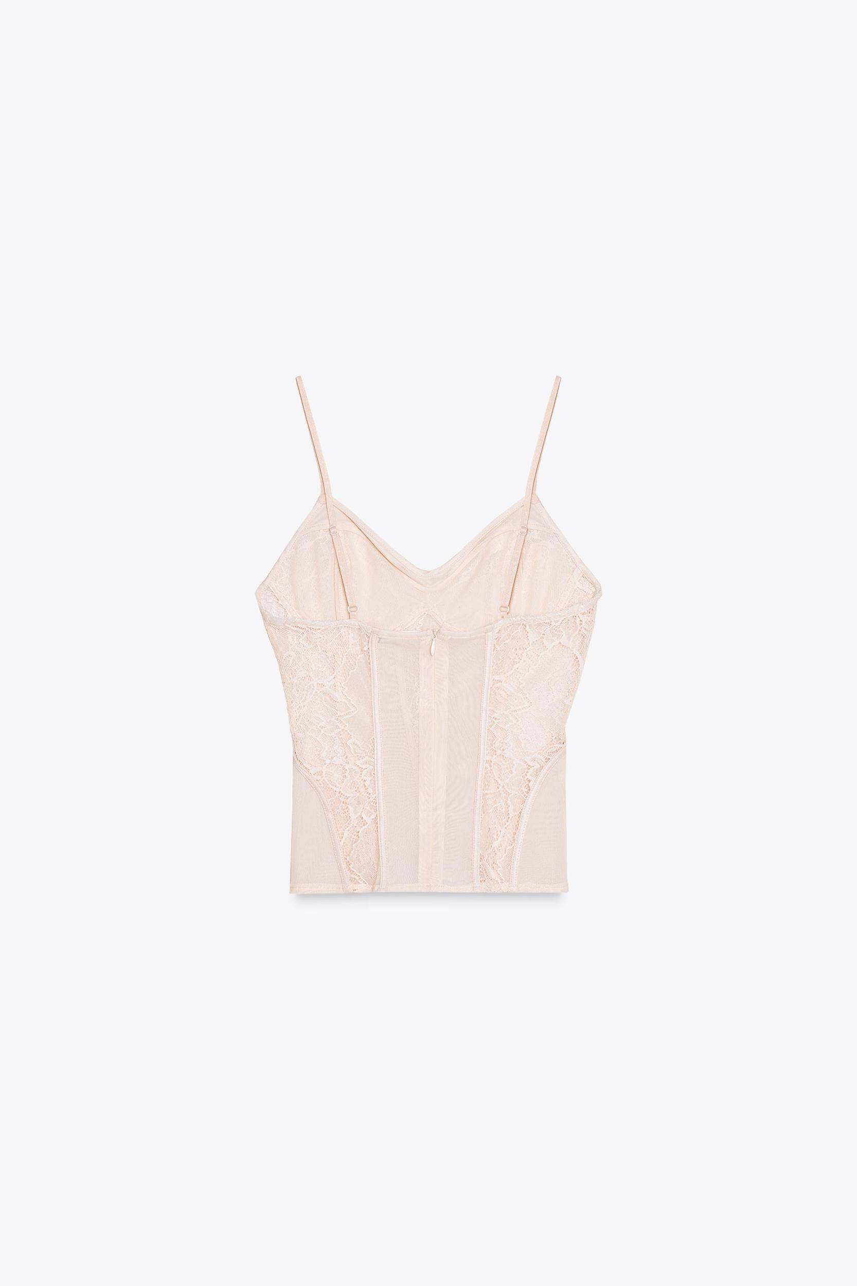 LACE CORSET STYLE TOP Product Image
