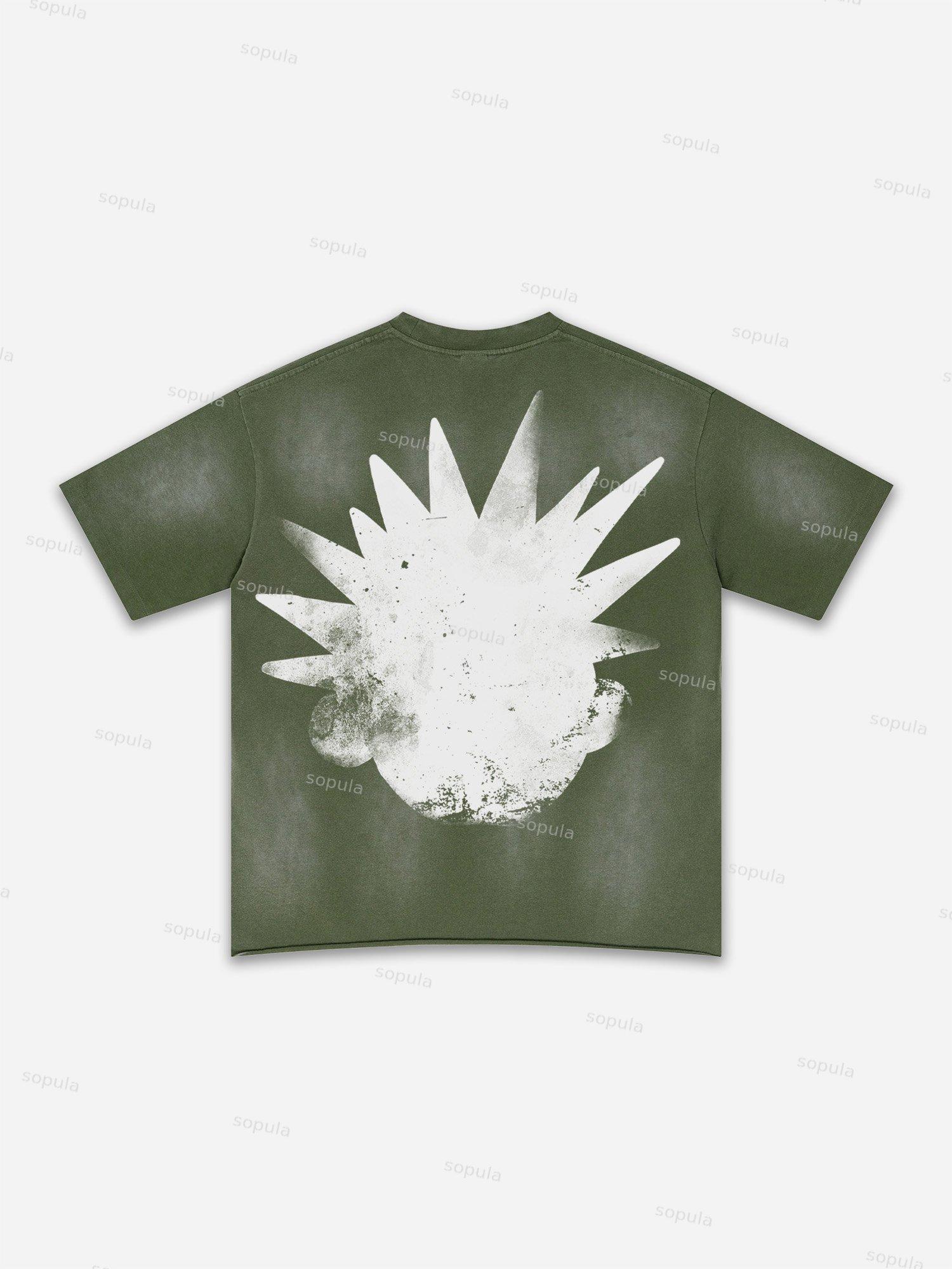 Coors Banquet Rodeo Print Washed T-shirt Product Image
