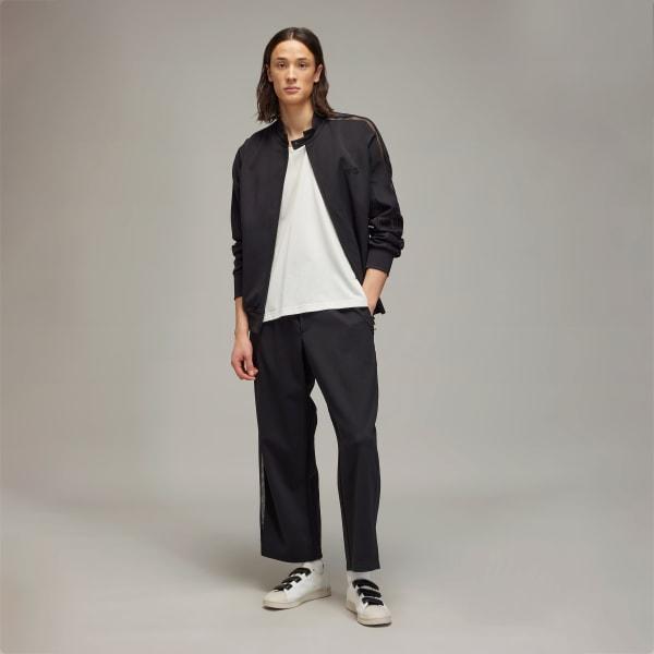 adidas Y-3 Mesh Stripes Track Pants Clear Grey XL Mens Product Image
