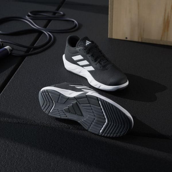 adidas Amplimove Men's Training Shoes, Size: 12, Black White Gray Product Image