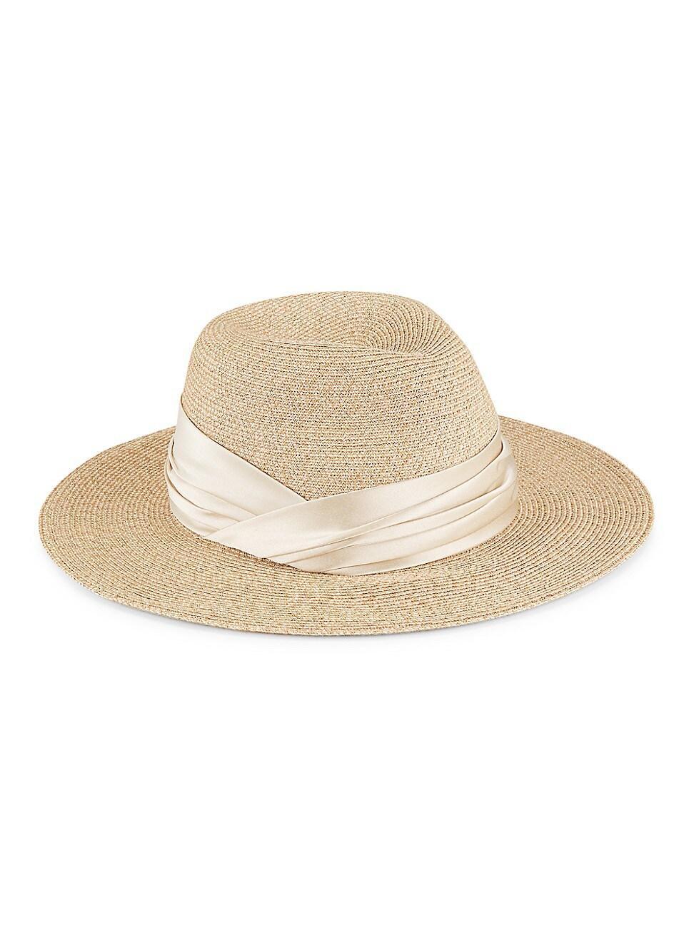 Courtney Straw Fedora With Twisted Band Product Image