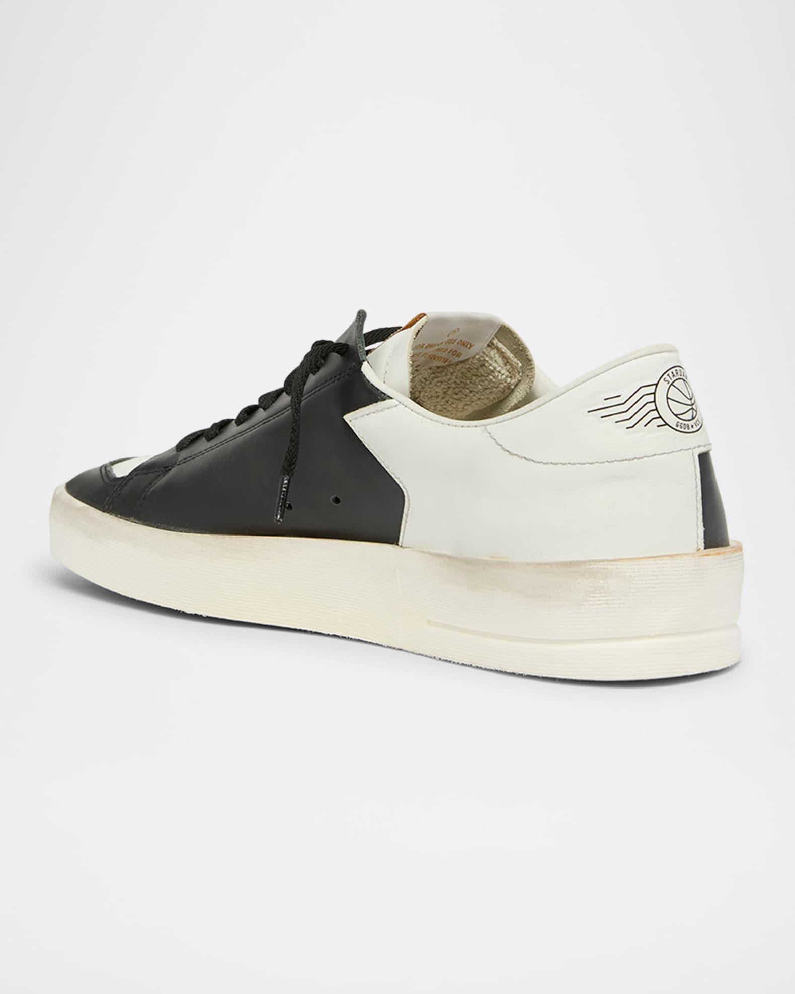 Men's Stardan Star Leather Low-Top Sneakers Product Image