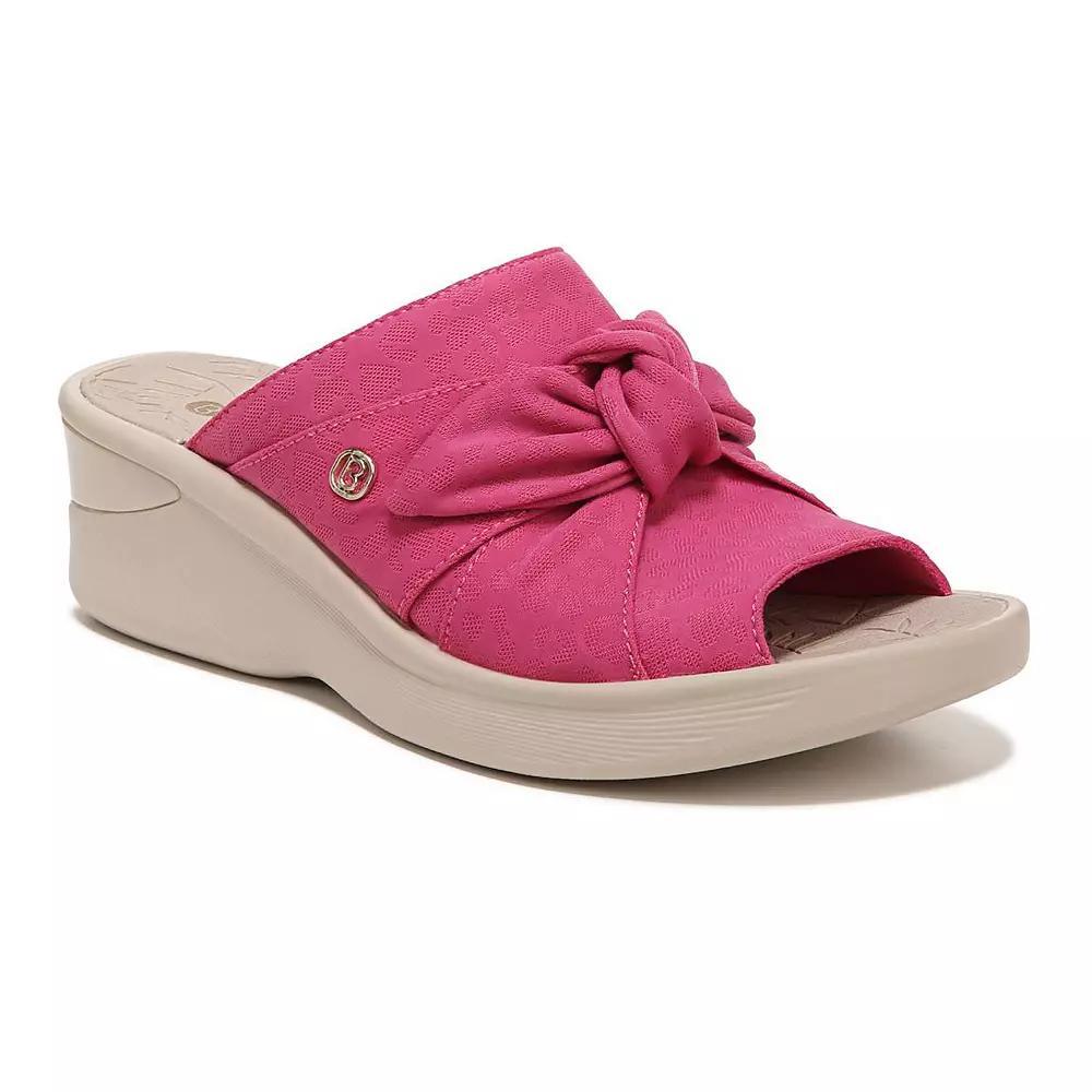 LifeStride Smile Women's Washable Wedge Slide Sandals, Size: 6.5, Pink Product Image