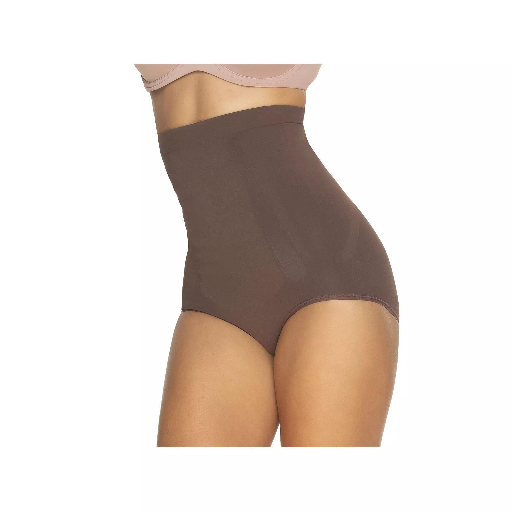 Women's Jezebel Fusion Hi-Waist Firm Control Shaper Panty 640161, Size: Small, Brown Cca Product Image