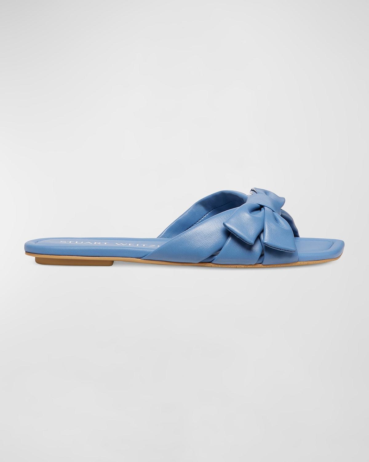 Womens Sofia Leather Slides Product Image