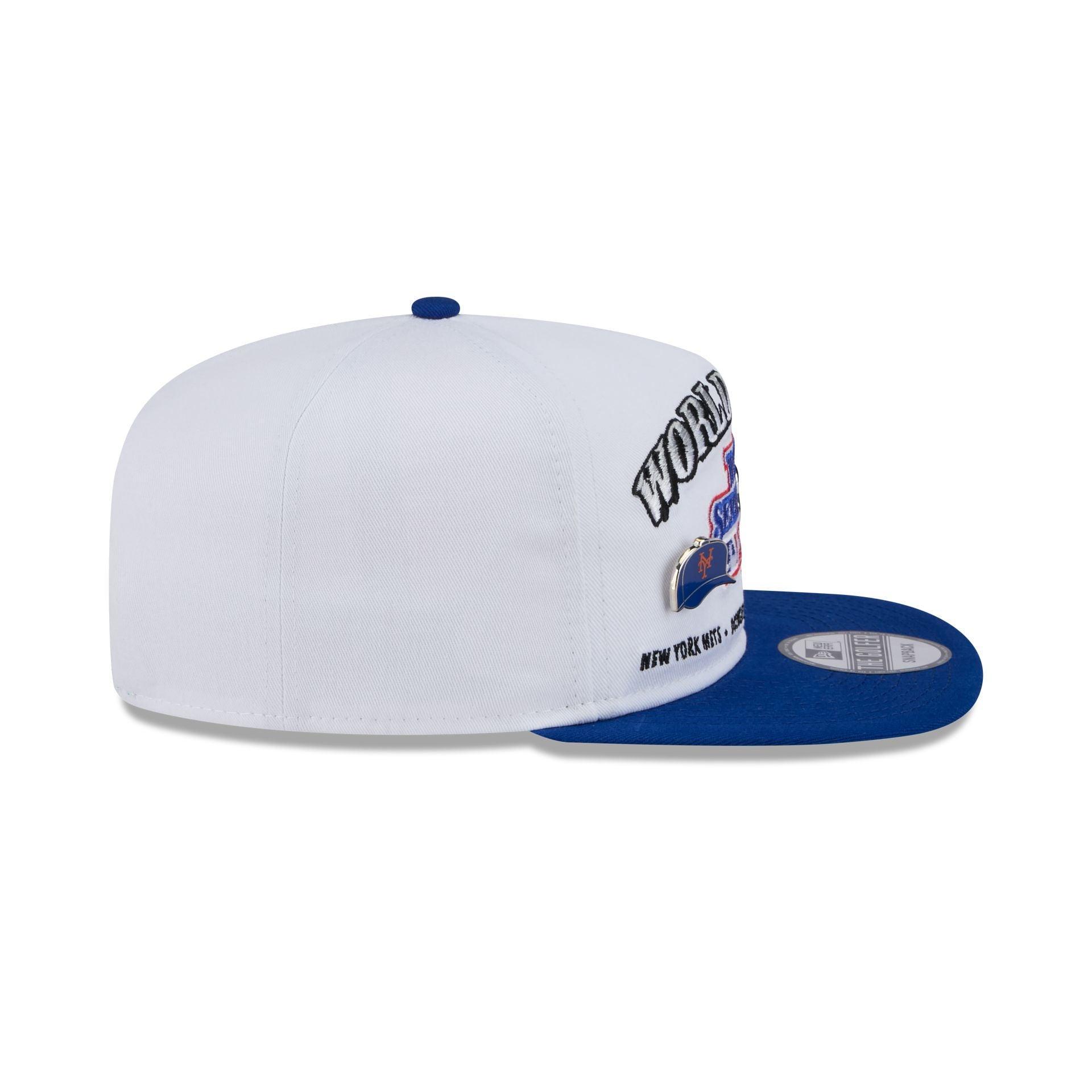 MLB World Series 1986 Championship Pin Golfer Hat Male Product Image