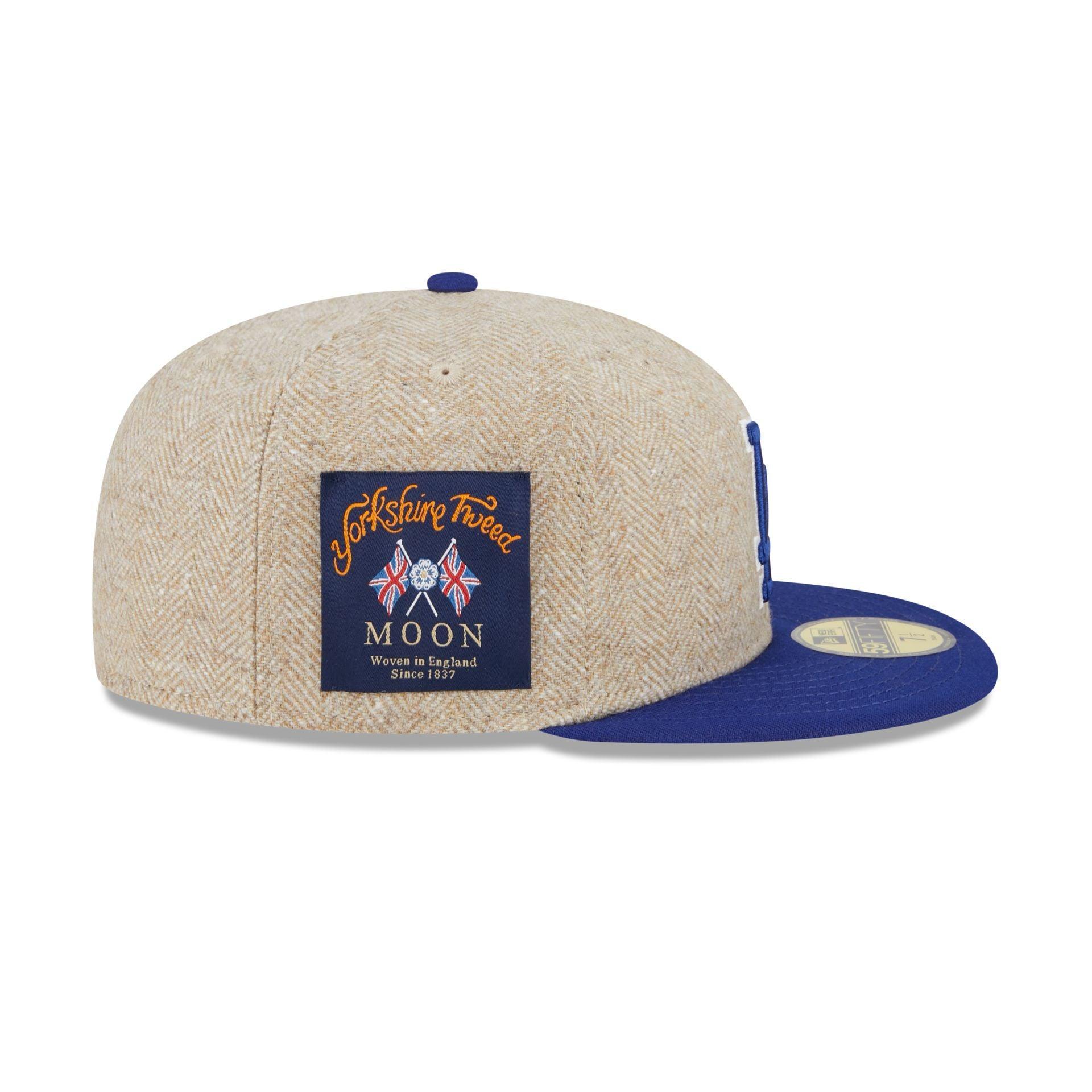 Los Angeles Dodgers Herringbone Moon 59FIFTY Fitted Hat Male Product Image
