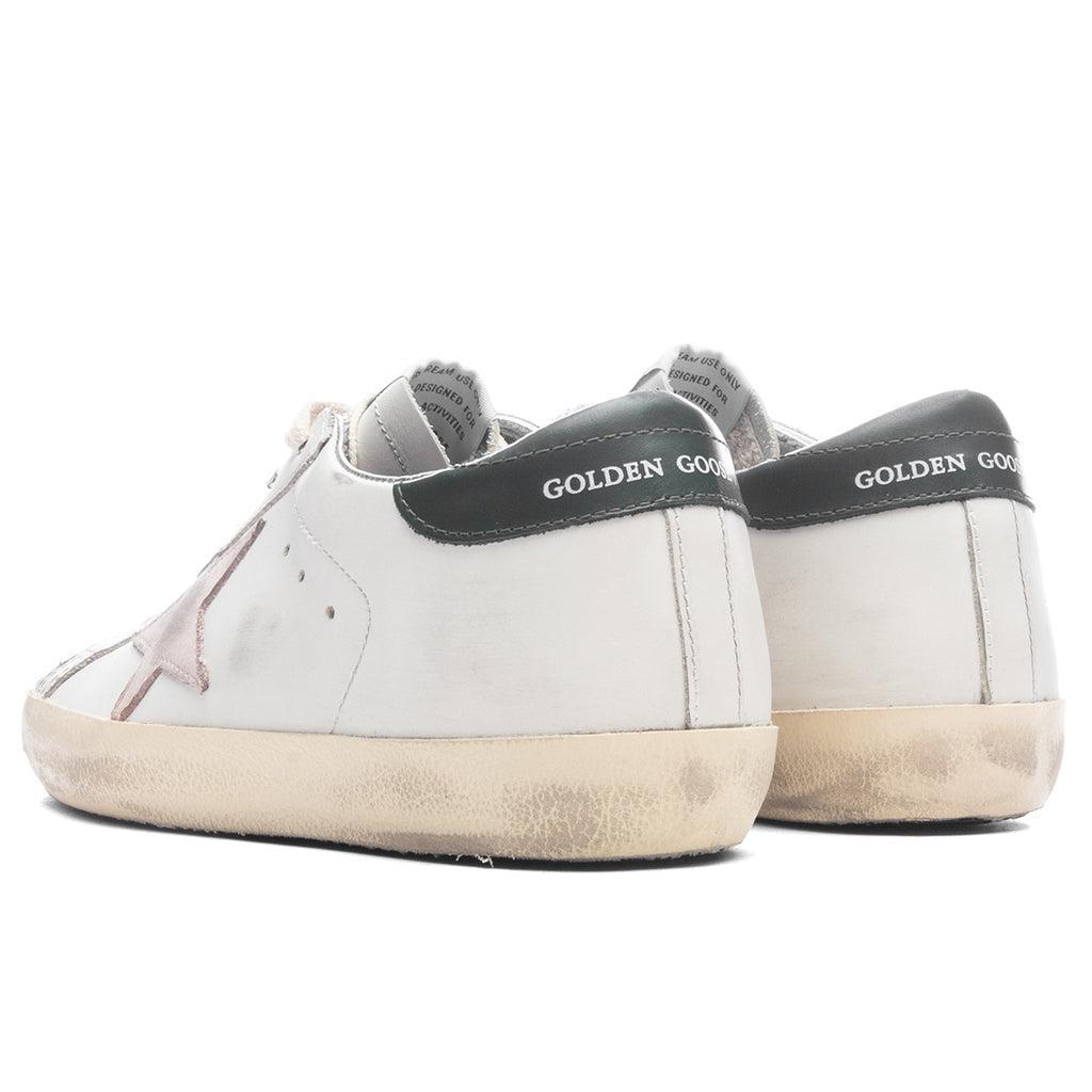 Women's Super-Star - White/Light Pink/Dark Green Female Product Image
