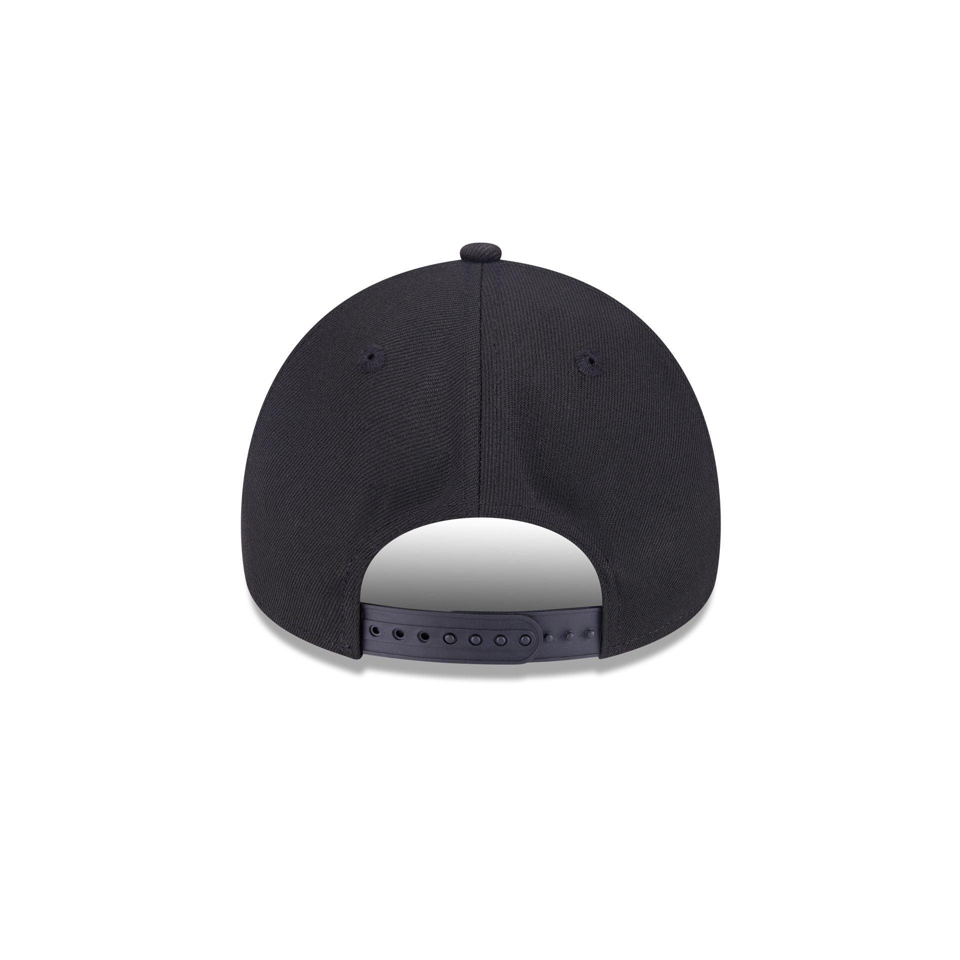 Chicago Cubs Navy 9FORTY A-Frame Snapback Hat Male Product Image