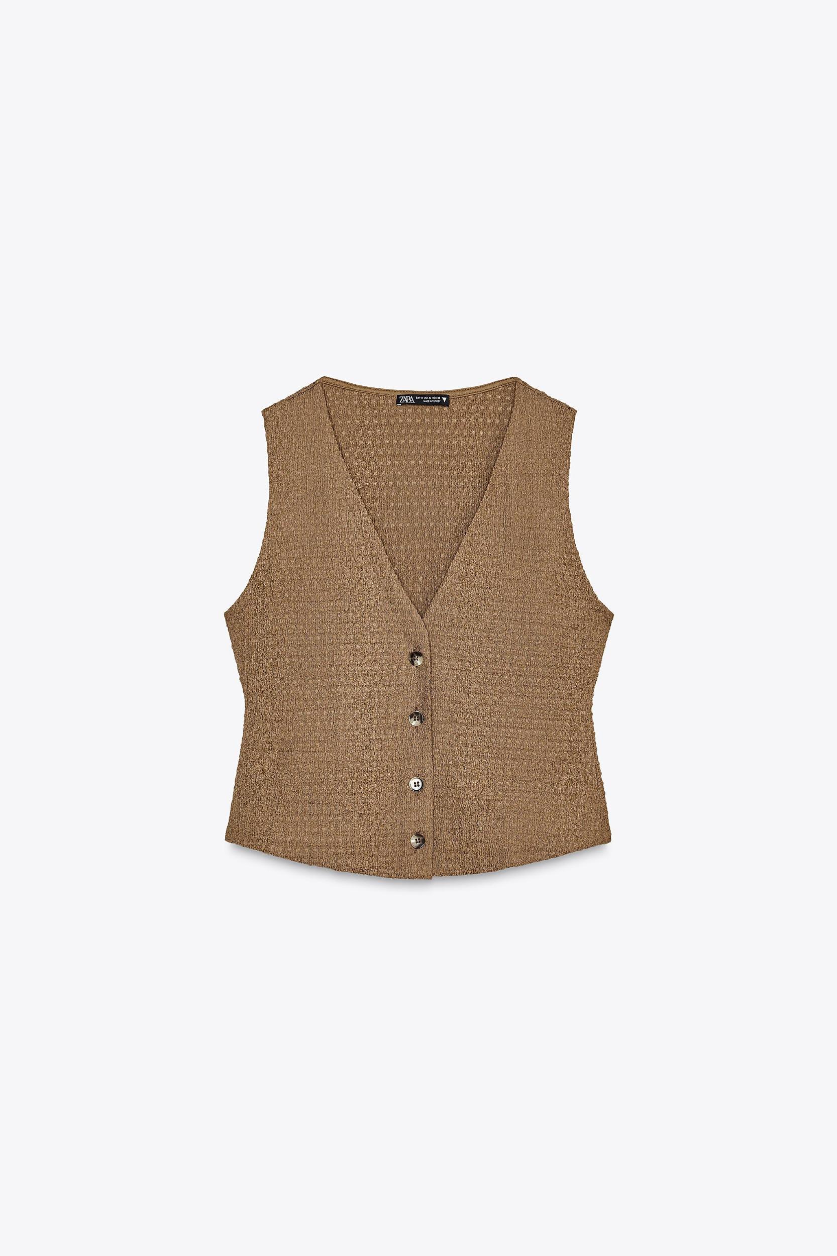 STRUCTURED VEST TOP Product Image