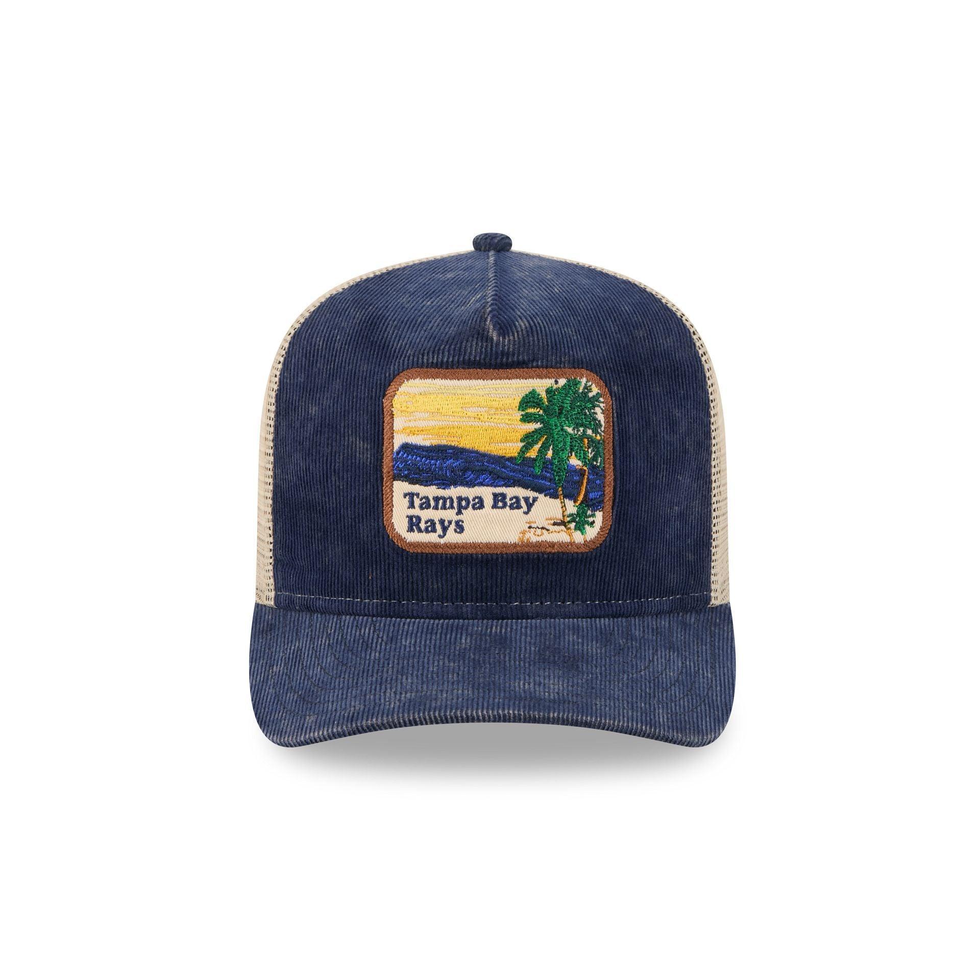 Seattle Seahawks Vintage Landscape 9FIFTY A-Frame Trucker Hat Male Product Image