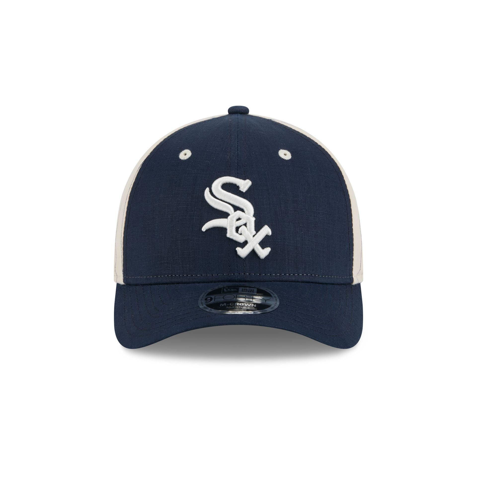Texas Rangers Linen 9FORTY M-Crown Snapback Hat Male Product Image
