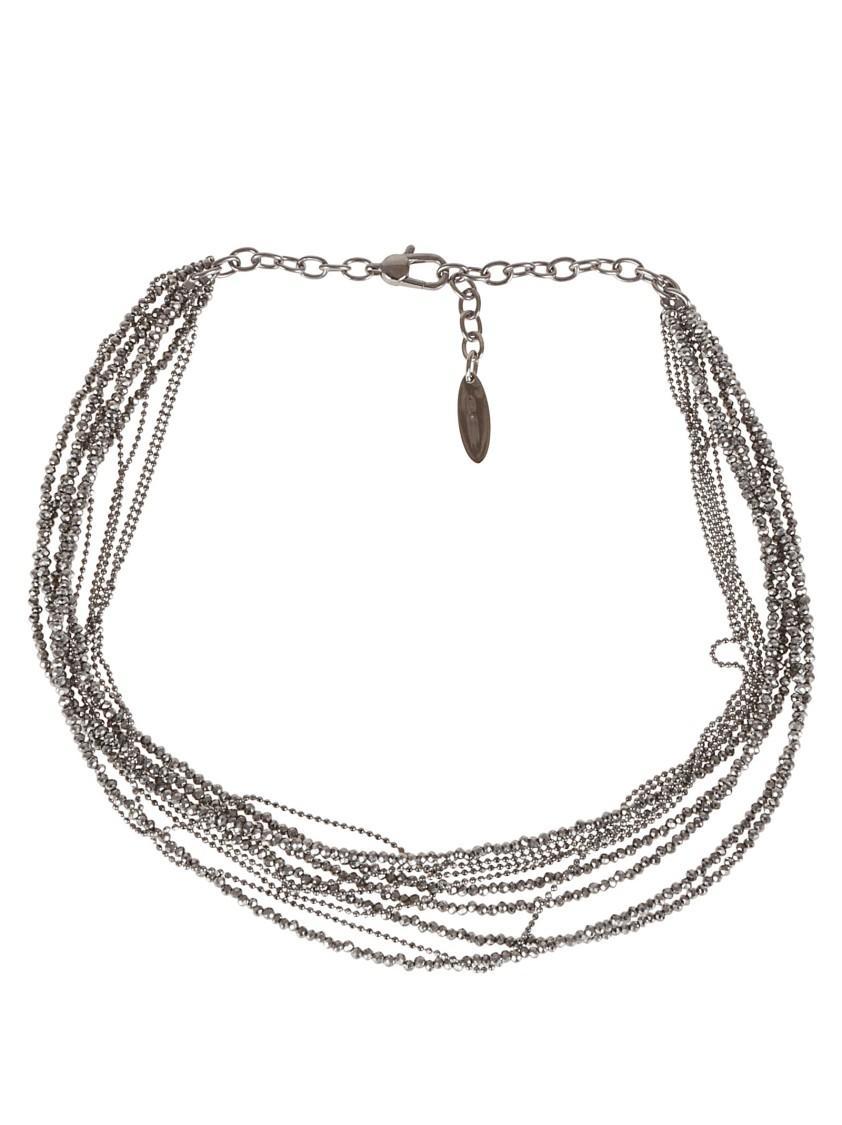 BRUNELLO CUCINELLI Sterling Silver Necklace Product Image