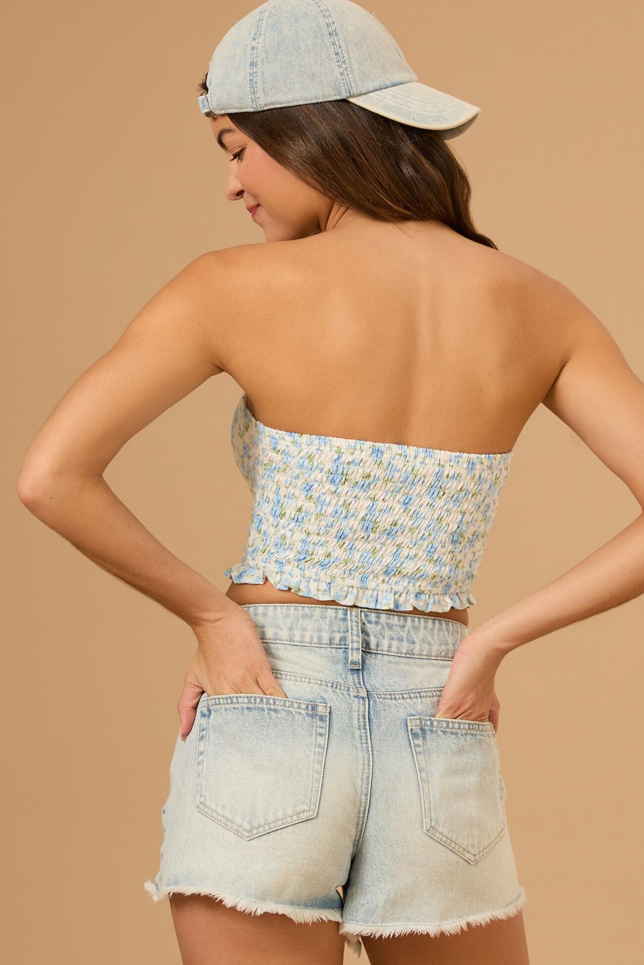 Marty Floral Corset Top Product Image