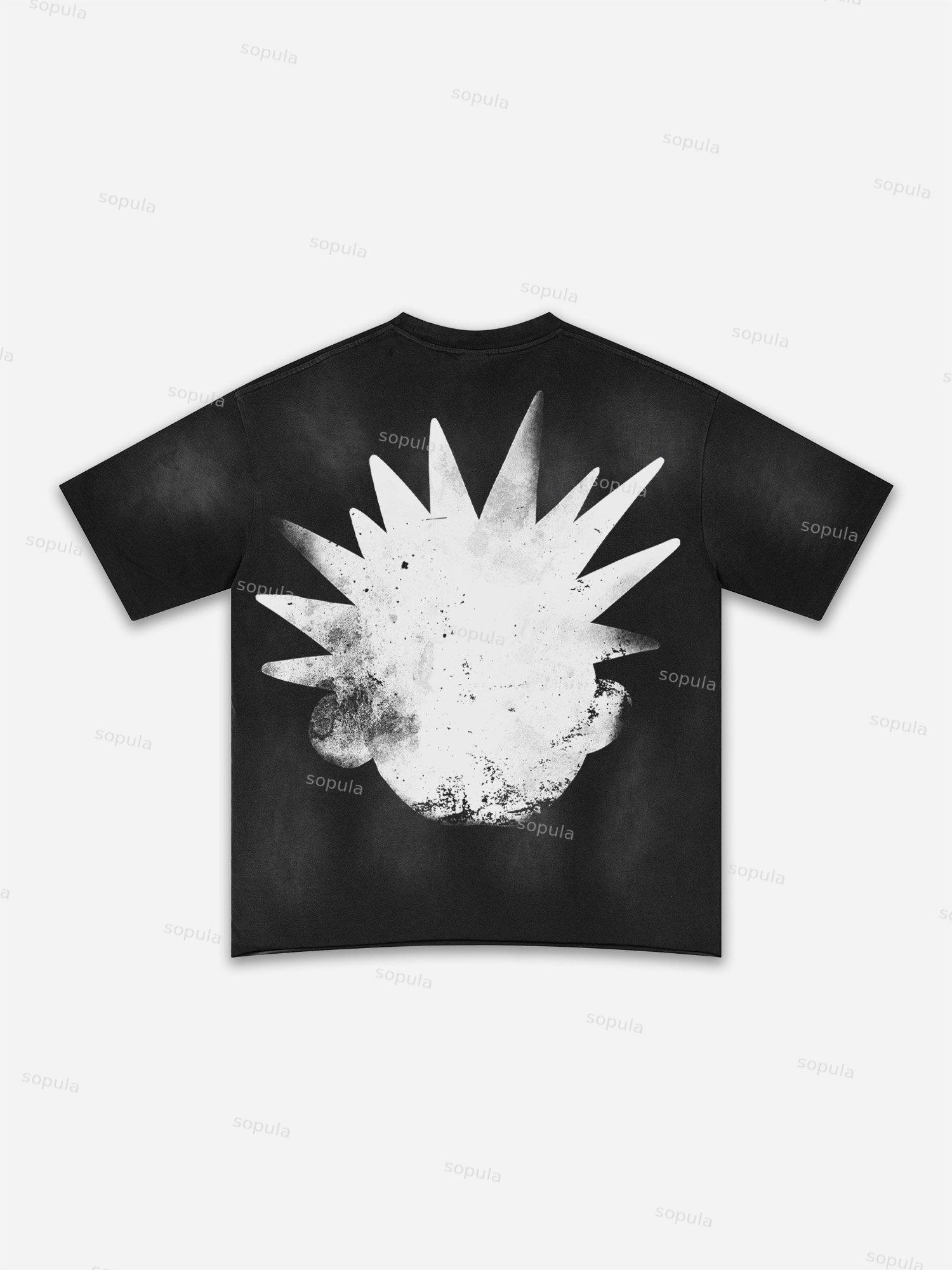Coors Banquet Rodeo Print Washed T-shirt Product Image